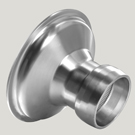 52mm, Two-piece, Plain, Carbon Steel Centre - Undrilled